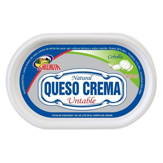 Imagen de Queso crema untable sabor cebolla Chilchota 250g