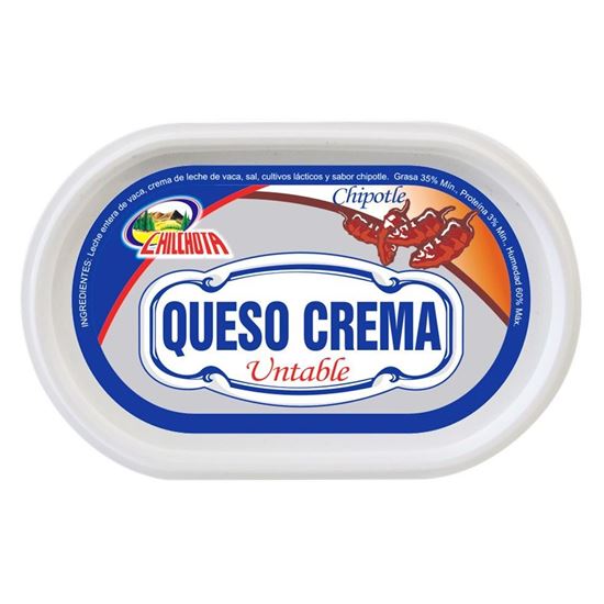 Imagen de Queso crema untable sabor chipotle Chilchota 250g