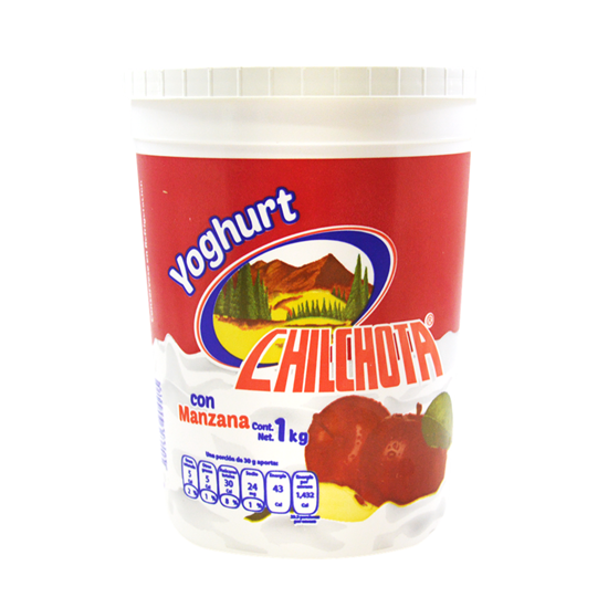 Imagen de Yoghurt sabor manzana Chilchota 1kg