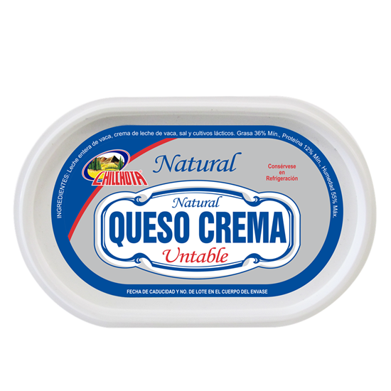 Imagen de Queso crema untable natural Chilchota 250g
