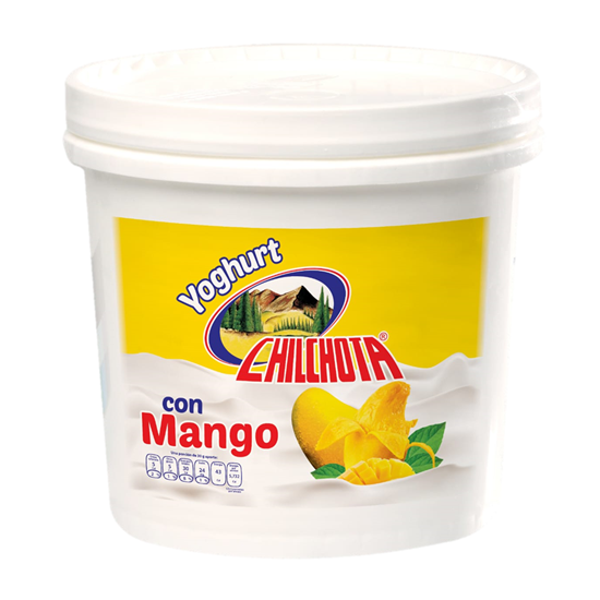 Imagen de Yoghurt sabor mango Chilchota cubeta de 4kg