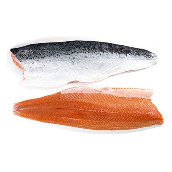 Imagen de Lomo de salmón Chileno con piel 1.8kg