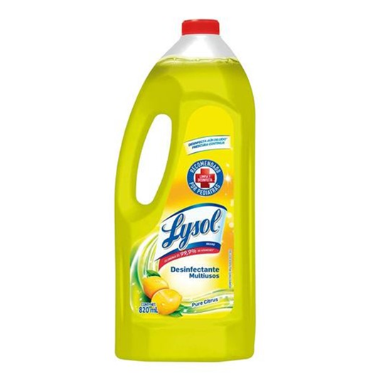 Imagen de Desinfectante multiusos Lysol pure citrus 820ml