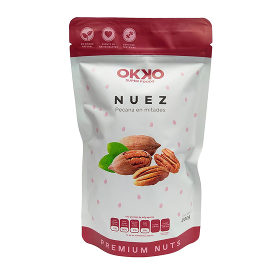Imagen de Nuez pecana en mitades Okko 200g