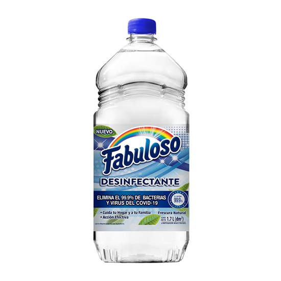 Imagen de Desinfectante multiusos Fabuloso aroma frescura natural 1.7L