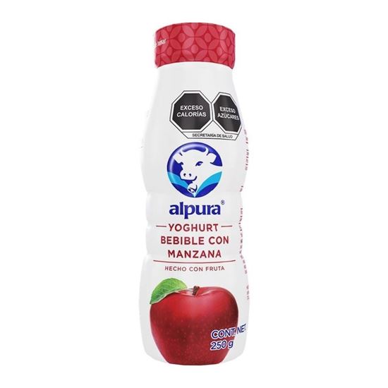 Imagen de Yoghurt bebible de manzana Alpura 250g