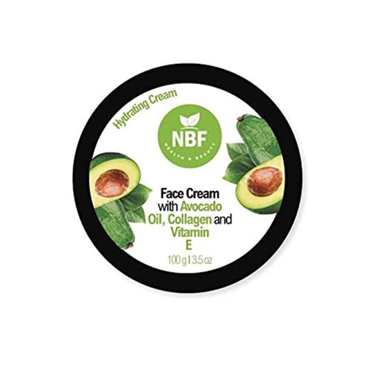 Imagen de Crema facial de aguacate con colágeno NBF 100 g