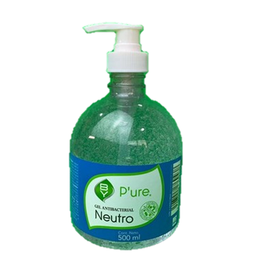 Imagen de Gel antibacterial neutro By Púre 500 ml