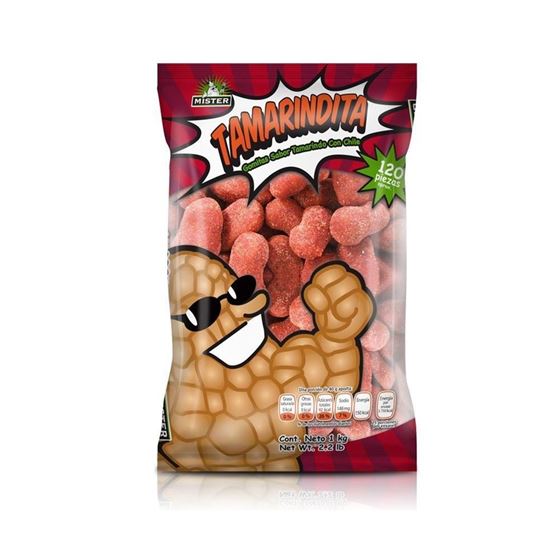 Imagen de Gomitas sabor tamarindo Tamarindita de 1kg