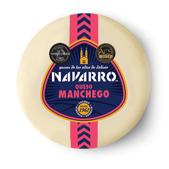 Imagen de Queso tipo manchego Navarro 400g