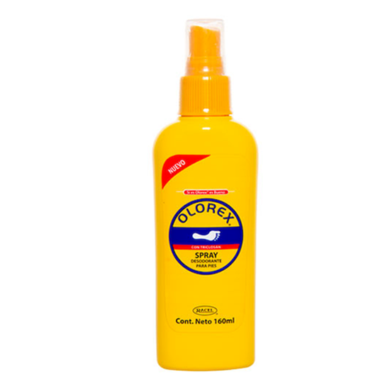 Imagen de Spray desodorante con triclosán para pies Olorex Clásico 160ml