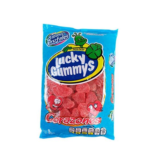 Imagen de Gomitas Lucky Gummys Corazones 1kg