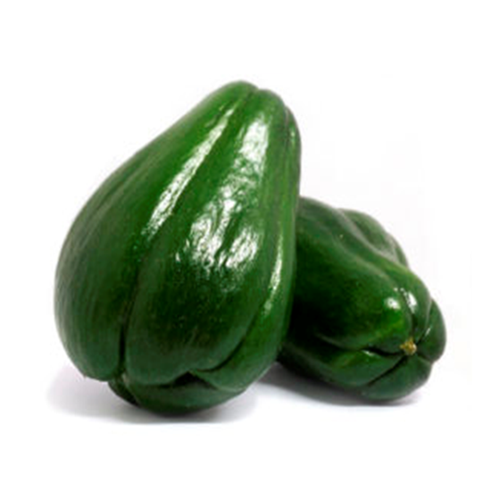 Imagen de Chayote verde oscuro sin espinas