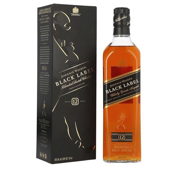 Imagen de Whisky escocés Johnnie Walker Etiqueta Negra Black Label 750ml