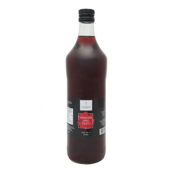 Imagen de Vinagre de vino tinto Zaphron de 1 L