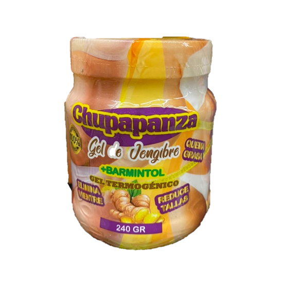 Imagen de Gel termogénico reductivo de jengibre y bamitol Chupapanza 240g