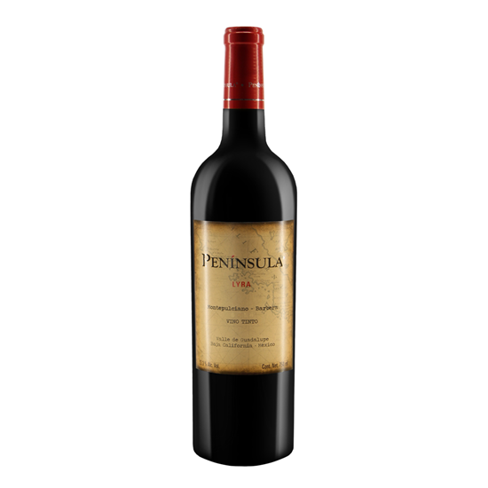 Imagen de Vino tinto Península lyra montepulcíano - barbera 750 ml