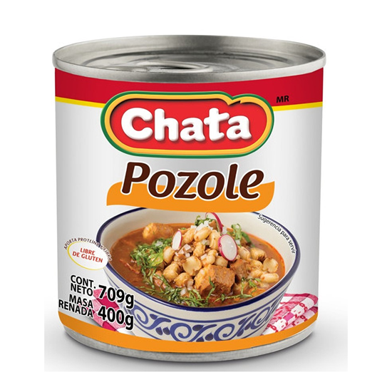 Imagen de Pozole rojo Chata 709g
