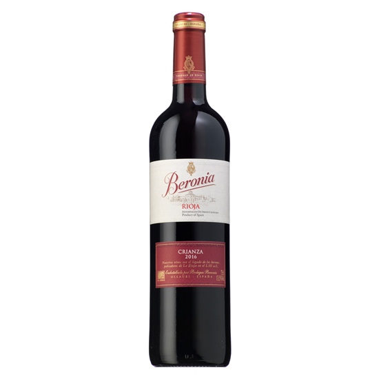 Imagen de Vino tinto Beronia Rioja crianza 2016 750ml