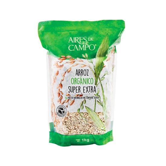 Imagen de Arroz orgánico súper extra Aires de Campo 1kg