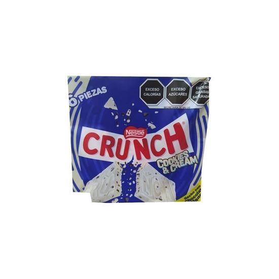 Imagen de Chocolate blanco Nestlé Crunch Cookies & Cream 6 pzas (228g)