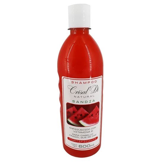 Imagen de Shampoo natural fortificante de sandía Crisal Di 600ml