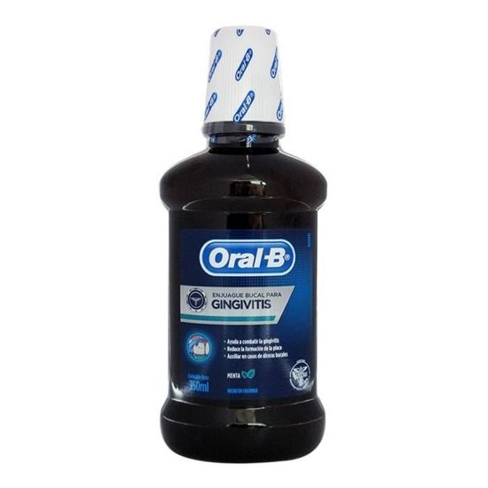 Imagen de Enjuague bucal para gingivitis Oral B sabor menta 350ml