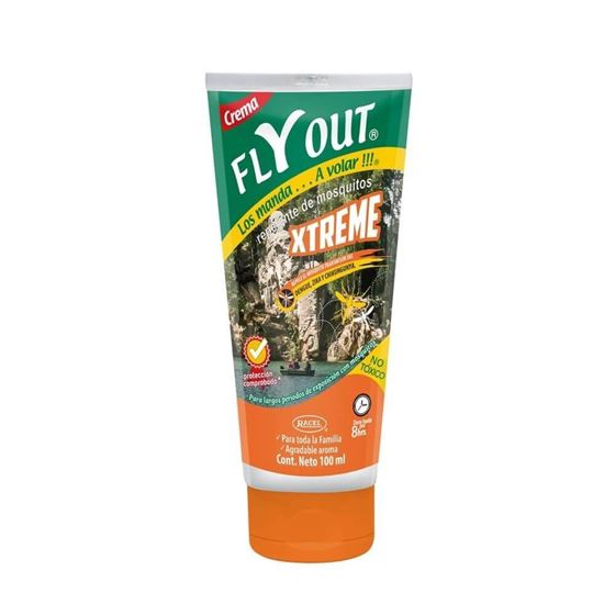 Imagen de Repelente de mosquitos en crema Flyout Xtreme 100ml