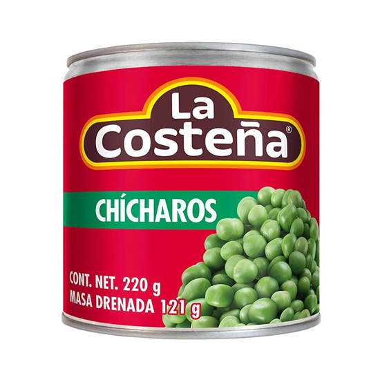 Imagen de Chícharos La Costeña en lata 220g