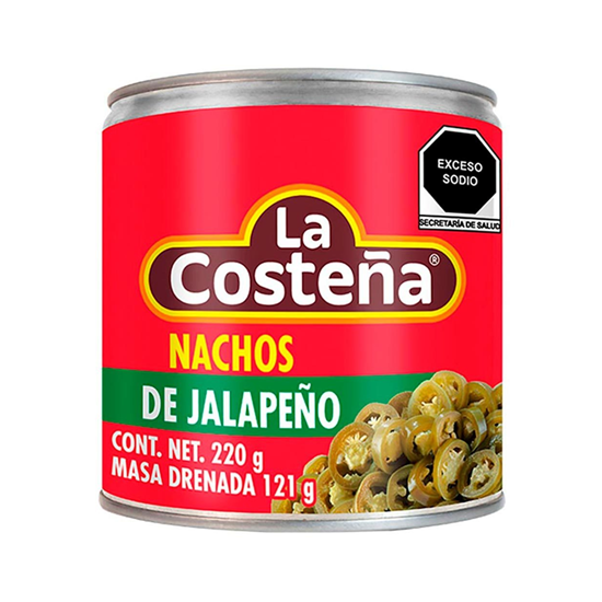 Imagen de Nachos de jalapeño La Costeña 220g