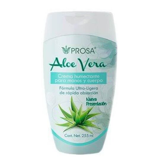 Imagen de Crema humectante con sábila para manos y cuerpo Prosa Aloe Vera 225ml