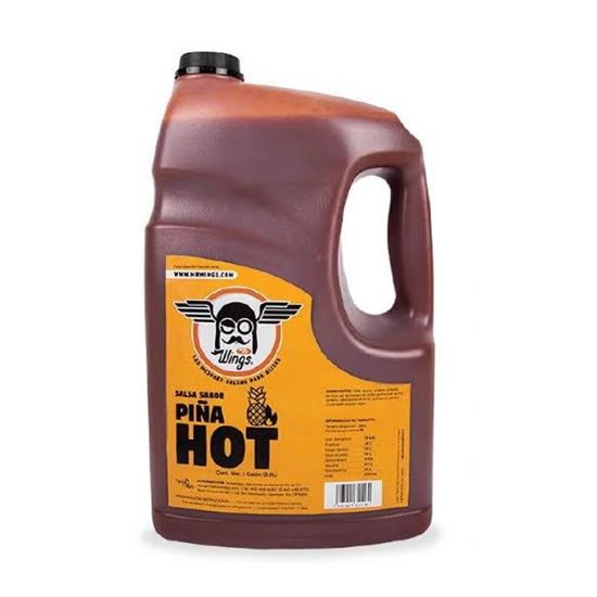 Imagen de Salsa para alitas sabor piña hot Mr. Wings 3.8L