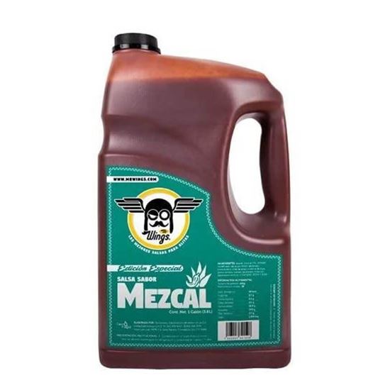 Imagen de Salsa para alitas sabor mezcal Mr. Wings 4.2kg (3.8L)