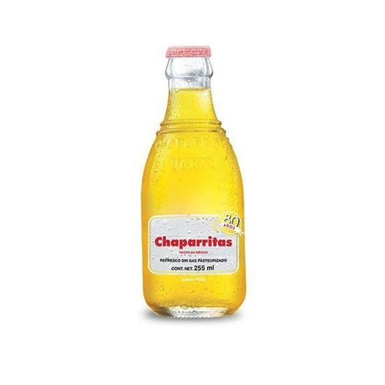 Imagen de Refresco sin gas sabor piña Chaparritas 255ml