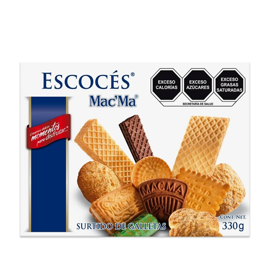 Imagen de Galletas Mac'Ma Escocés 330g