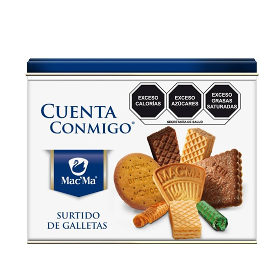 Imagen de Galletas Mac'Ma cuenta conmigo 600g