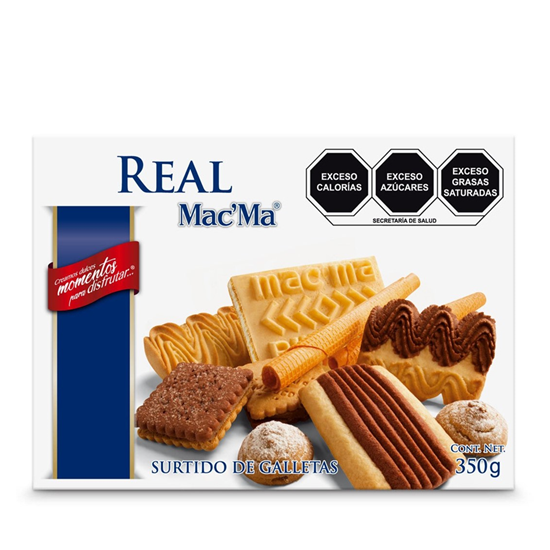 Imagen de Galletas Mac'Ma real 350g