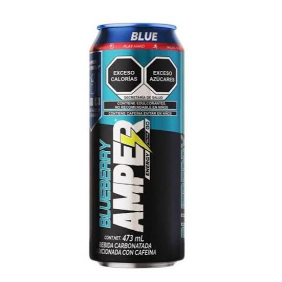 Imagen de Bebida energizante Amper Blueberry 473ml