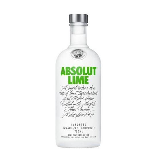 Imagen de Vodka sabor limón Absolut Lime 750ml