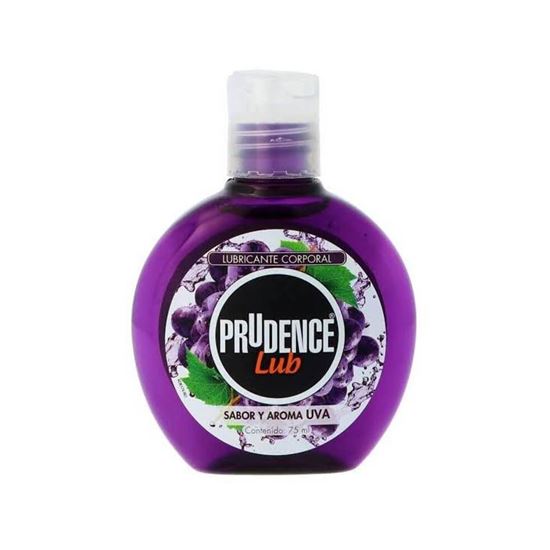 Imagen de Lubricante sabor y aroma uva Prudence Lub 75ml