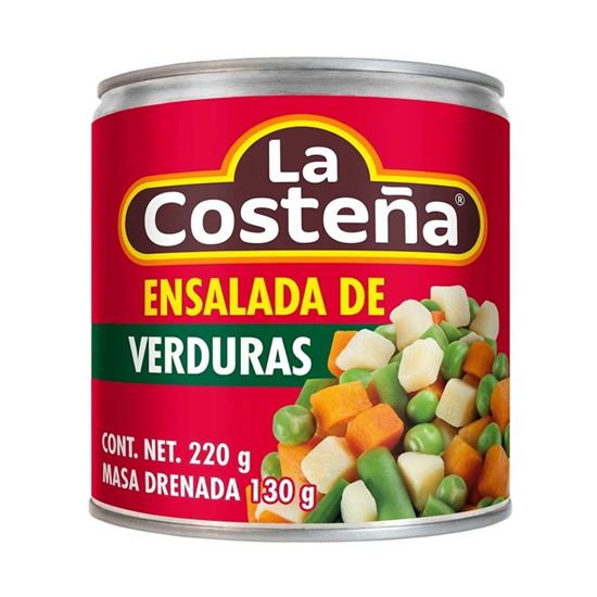Imagen de Ensalada de verduras La Costeña en lata 220g
