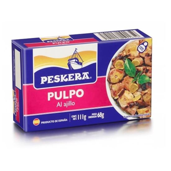 Imagen de Pulpo al ajillo Peskera 111g