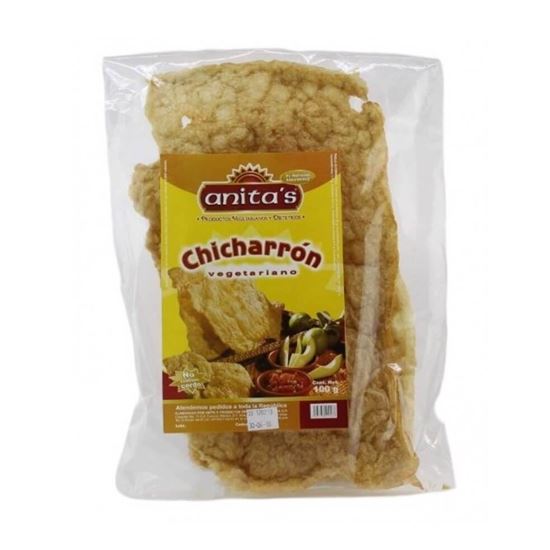 Imagen de Chicharrón vegetariano (de harina de trigo) Anita's 100g