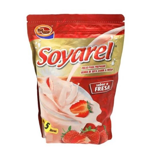 Imagen de Soya en polvo sabor fresa Soyarel 500g