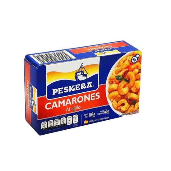 Imagen de Camarones al ajillo Peskera 105g