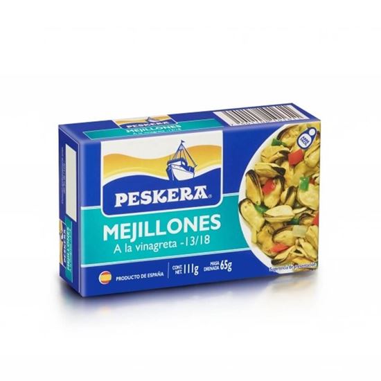 Imagen de Mejillones a la vinagreta Peskera 111g