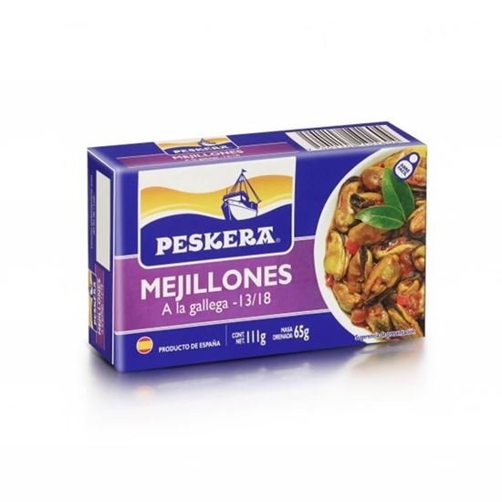 Imagen de Mejillones a la gallega Peskera 111g