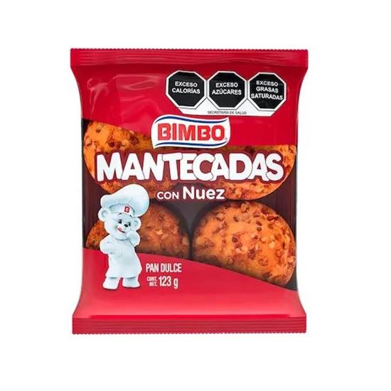 Imagen de Mantecadas Bimbo con nuez 123g