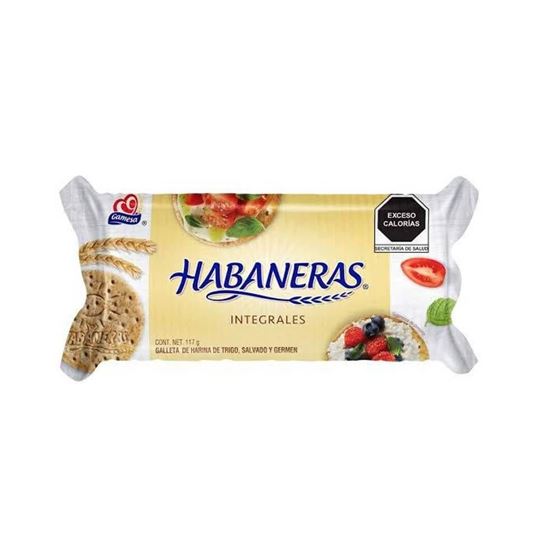 Imagen de Galletas Gamesa habaneras integrales 117g