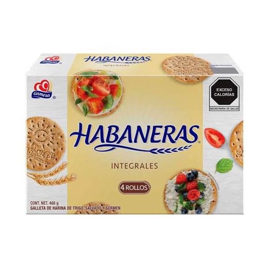 Imagen de Galletas Gamesa habaneras integrales 468g